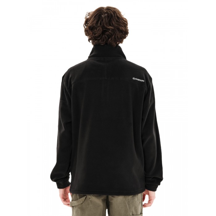 Half Zip Emerson 262.EM28.25 BLACK Ζακέτες Half Zip Emerson 262.EM28.25 BLACK Ζακέτες