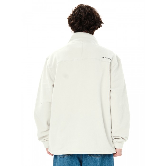 Half Zip Emerson 262.EM28.25 CLAY WHITE Ζακέτες Half Zip Emerson 262.EM28.25 CLAY WHITE Ζακέτες