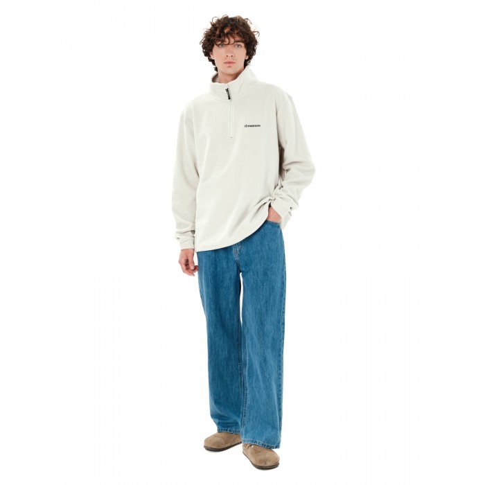 Half Zip Emerson 262.EM28.25 CLAY WHITE Ζακέτες Half Zip Emerson 262.EM28.25 CLAY WHITE Ζακέτες
