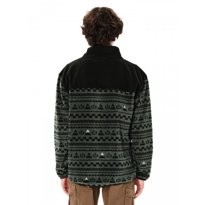 Ζακέτα Fleece Emerson 262.EM29.156 PR630 FOREST GREEN/BLACK Ζακέτες Ζακέτα Fleece Emerson 262.EM29.156 PR630 FOREST GREEN/BLACK Ζακέτες