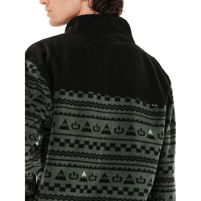 Ζακέτα Fleece Emerson 262.EM29.156 PR630 FOREST GREEN/BLACK Ζακέτες Ζακέτα Fleece Emerson 262.EM29.156 PR630 FOREST GREEN/BLACK Ζακέτες