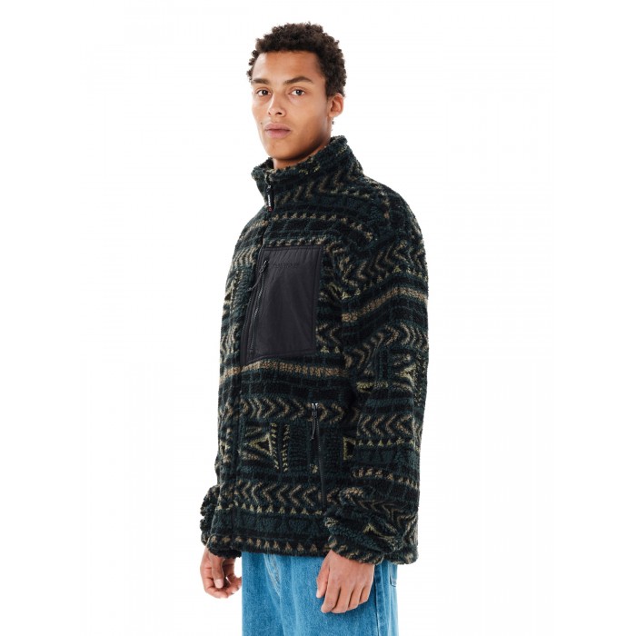 Ζακέτα Fleece Emerson Sherpa 262.EM290.429 PR625 FOREST TEAL Ζακέτες