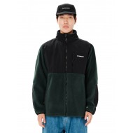 Ζακέτα Fleece Emerson Sherpa 262.EM290.51 FOREST GREEN/BLACK