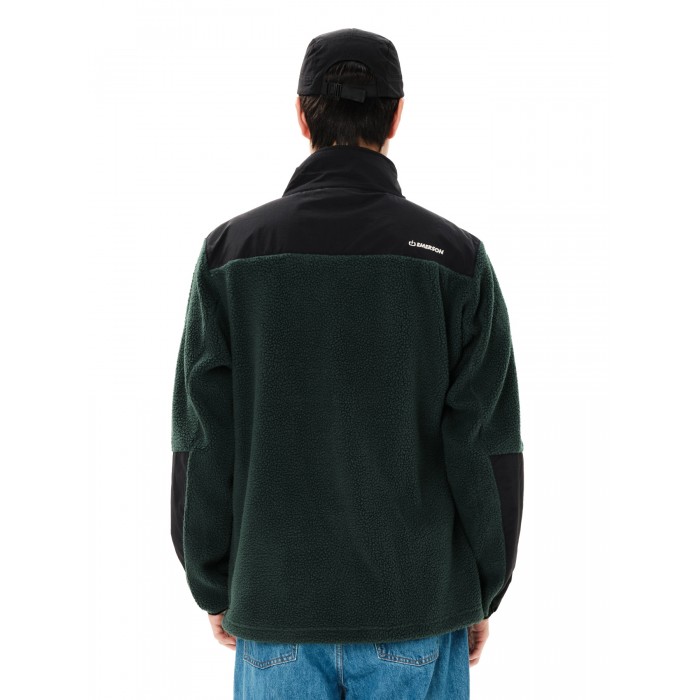 Ζακέτα Fleece Emerson Sherpa 262.EM290.51 FOREST GREEN/BLACK Ζακέτες Ζακέτα Fleece Emerson Sherpa 262.EM290.51 FOREST GREEN/BLACK Ζακέτες