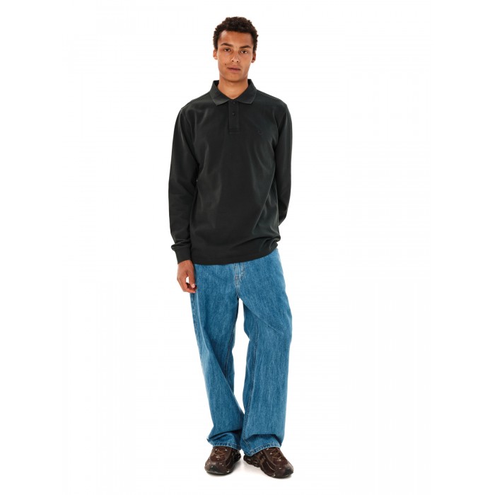 Μπλούζα Πόλο μακρύ μανίκι Emerson 262.EM35.01 DEEP TEAL Polo Μπλούζα Πόλο μακρύ μανίκι Emerson 262.EM35.01 DEEP TEAL Polo
