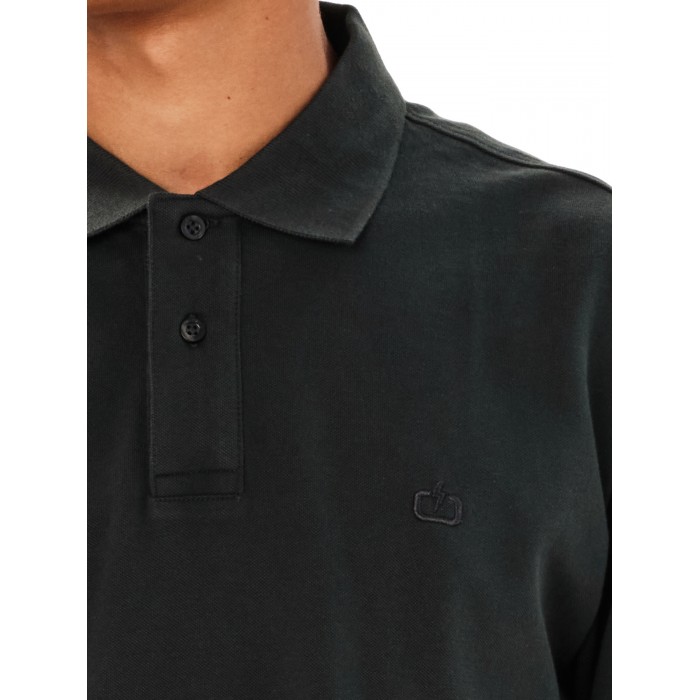 Μπλούζα Πόλο μακρύ μανίκι Emerson 262.EM35.01 DEEP TEAL Polo Μπλούζα Πόλο μακρύ μανίκι Emerson 262.EM35.01 DEEP TEAL Polo