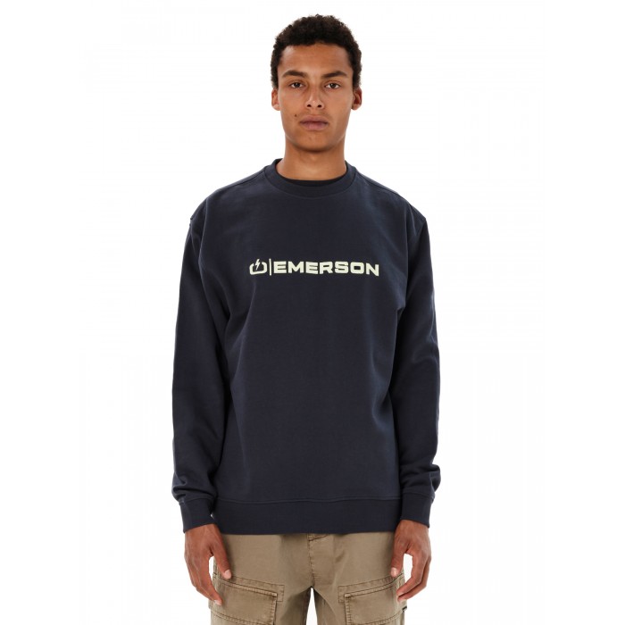 Φούτερ Emerson 262.EM20.03 DUSKY BLUE Φούτερ Φούτερ Emerson 262.EM20.03 DUSKY BLUE Φούτερ