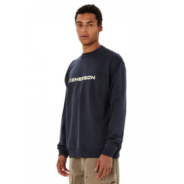 Φούτερ Emerson 262.EM20.03 DUSKY BLUE Φούτερ Φούτερ Emerson 262.EM20.03 DUSKY BLUE Φούτερ