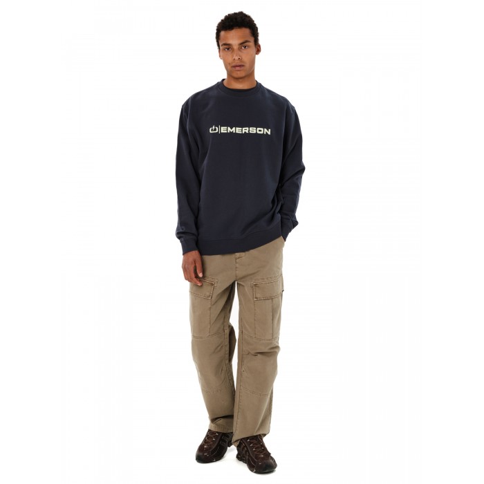 Φούτερ Emerson 262.EM20.03 DUSKY BLUE Φούτερ Φούτερ Emerson 262.EM20.03 DUSKY BLUE Φούτερ