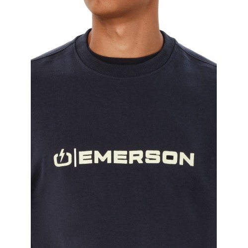 Φούτερ Emerson 262.EM20.03 DUSKY BLUE Φούτερ Emerson 262.EM20.03 DUSKY BLUE