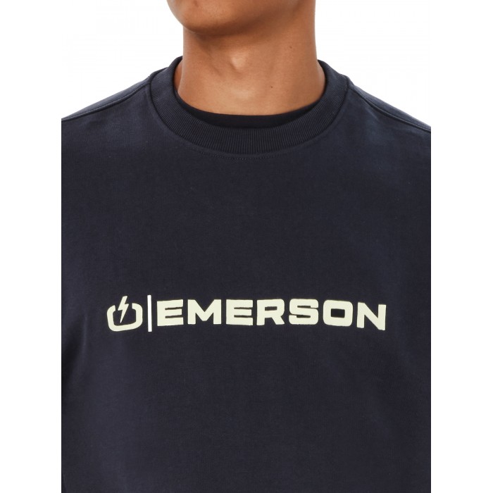 Φούτερ Emerson 262.EM20.03 DUSKY BLUE Φούτερ Φούτερ Emerson 262.EM20.03 DUSKY BLUE Φούτερ