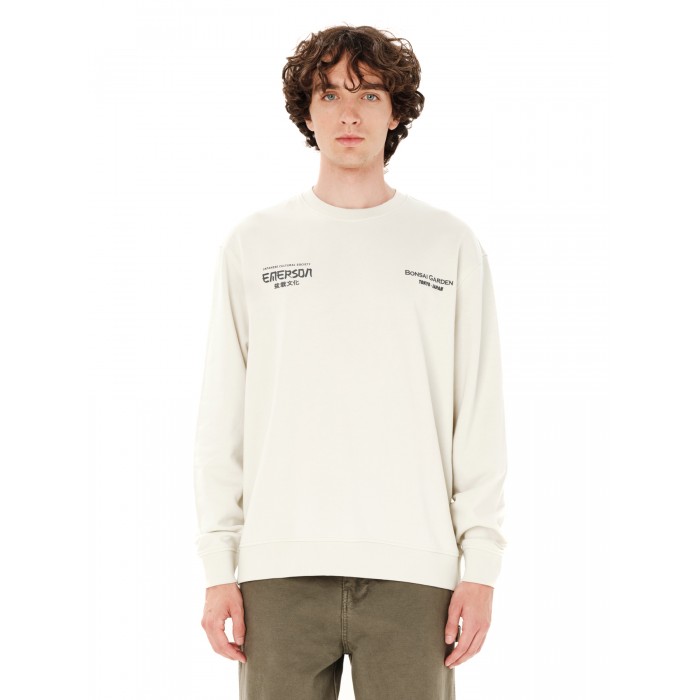 Φούτερ Emerson 262.EM20.27 CLAY WHITE Φούτερ Φούτερ Emerson 262.EM20.27 CLAY WHITE Φούτερ