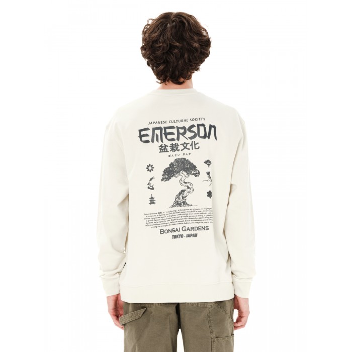 Φούτερ Emerson 262.EM20.27 CLAY WHITE Φούτερ Φούτερ Emerson 262.EM20.27 CLAY WHITE Φούτερ