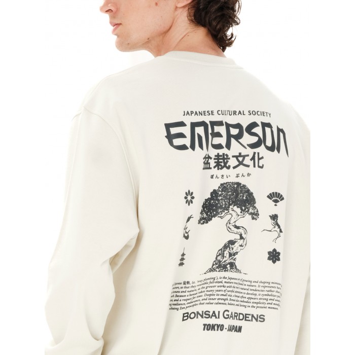 Φούτερ Emerson 262.EM20.27 CLAY WHITE Φούτερ Φούτερ Emerson 262.EM20.27 CLAY WHITE Φούτερ