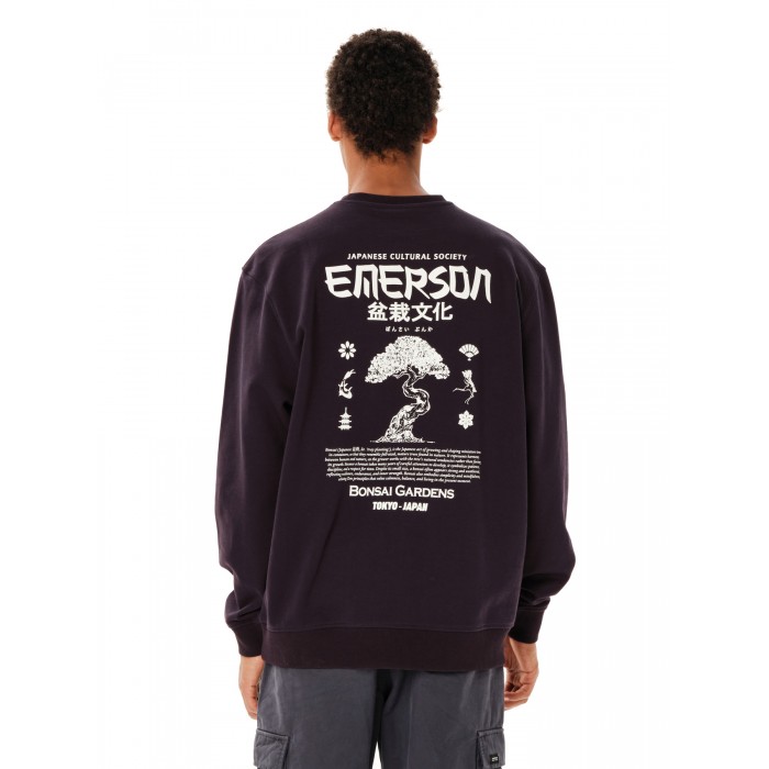 Φούτερ Emerson 262.EM20.27 D.GRAPE Φούτερ Φούτερ Emerson 262.EM20.27 D.GRAPE Φούτερ