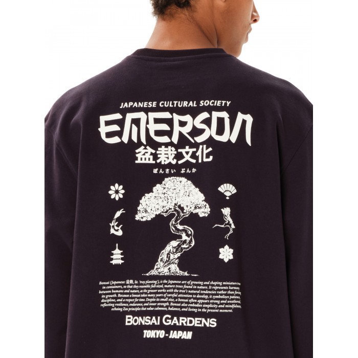 Φούτερ Emerson 262.EM20.27 D.GRAPE Φούτερ Φούτερ Emerson 262.EM20.27 D.GRAPE Φούτερ