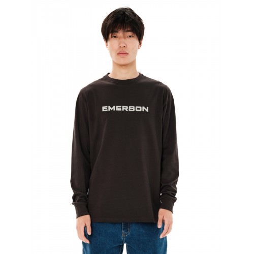 Μπλούζα μακρύ μανίκι  Emerson 262.EM31.01 COFFEE BROWN