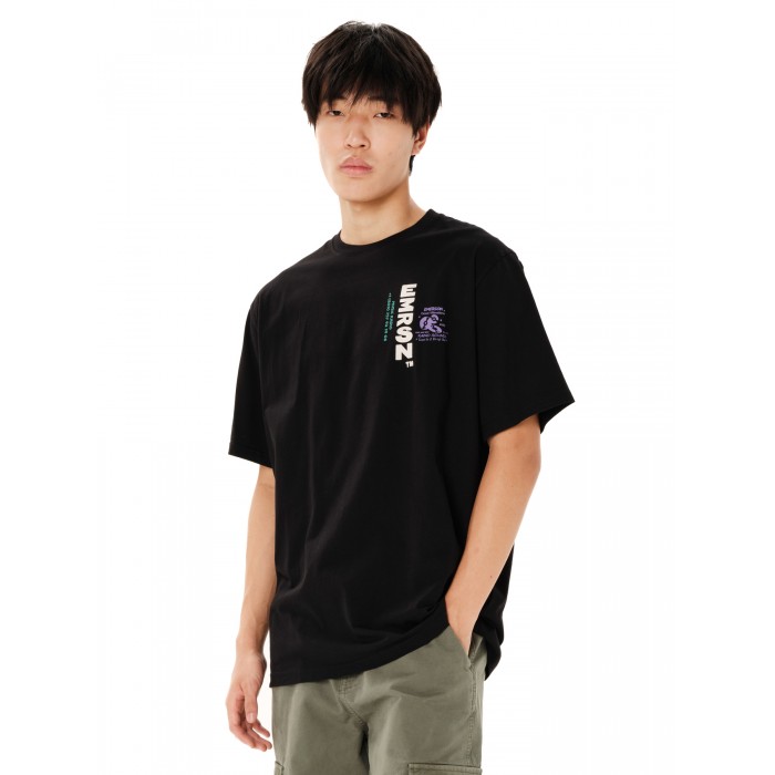 Μπλούζα Emerson 262.EM33.17 Black T-Shirt Μπλούζα Emerson 262.EM33.17 Black T-Shirt