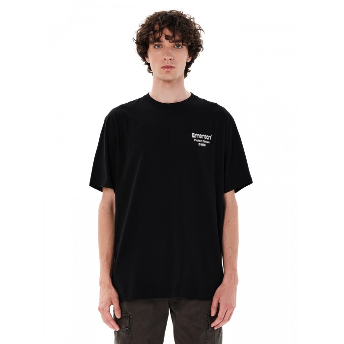 Μπλούζα Emerson 262.EM33.38 Black T-Shirt Μπλούζα Emerson 262.EM33.38 Black T-Shirt