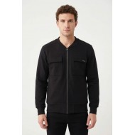Ζακέτα Paco BOMBER POCKETS 2681102 Black