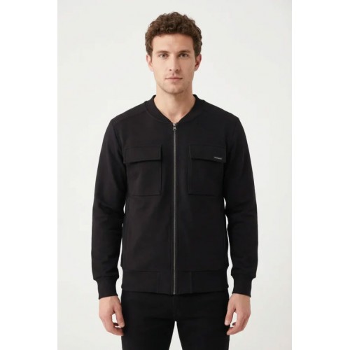 Ζακέτα Paco BOMBER POCKETS 2681102 Black