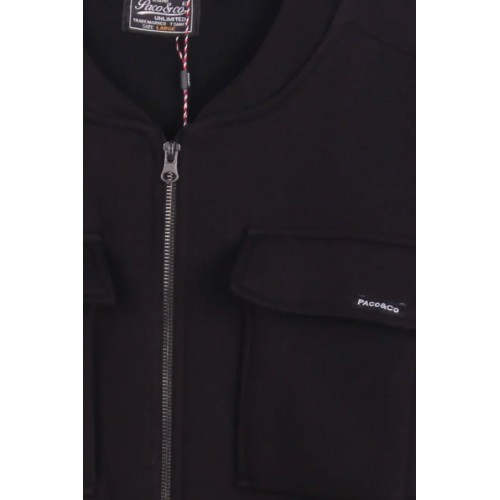 Ζακέτα Paco BOMBER POCKETS 2681102 Black