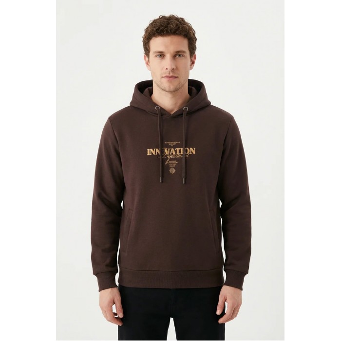 Φούτερ Paco 2681073 Brown Φούτερ