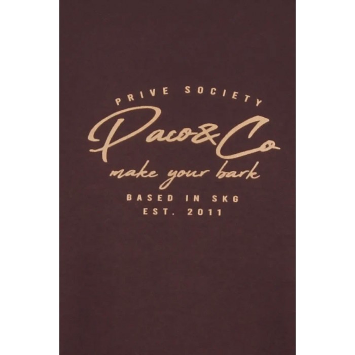 Φούτερ Paco 2681052 Brown Φούτερ