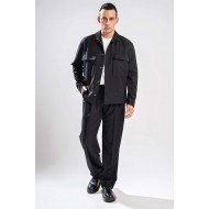 Πουκάμισο Overshirt Vittorio 300-2627-ESSENZA Black