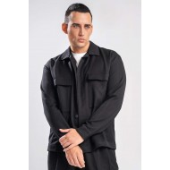Πουκάμισο Overshirt Vittorio 300-2627-ESSENZA Black