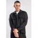 Πουκάμισο Overshirt Vittorio 300-2627-ESSENZA Black Μακρυμάνικα Πουκάμισα