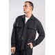 Πουκάμισο Overshirt Vittorio 300-2627-ESSENZA Black Μακρυμάνικα Πουκάμισα