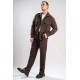 Πουκάμισο Overshirt Vittorio 300-2627-ESSENZA Brown Μακρυμάνικα Πουκάμισα