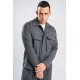 Πουκάμισο Overshirt Vittorio 300-2627-ESSENZA GREY Μακρυμάνικα Πουκάμισα