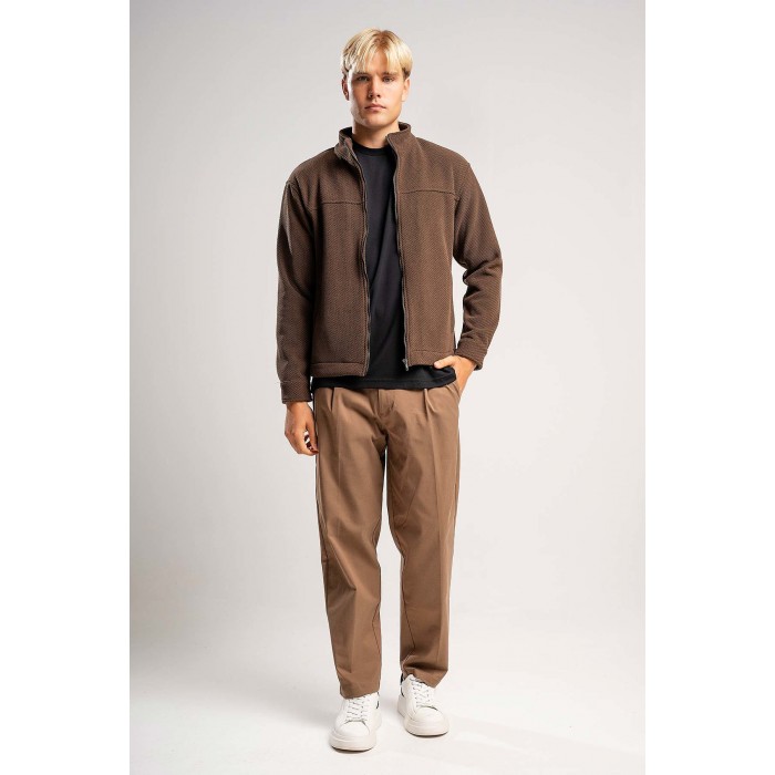 Μπουφάν Vittorio 600-2627-STRETTO BROWN Mπουφάν