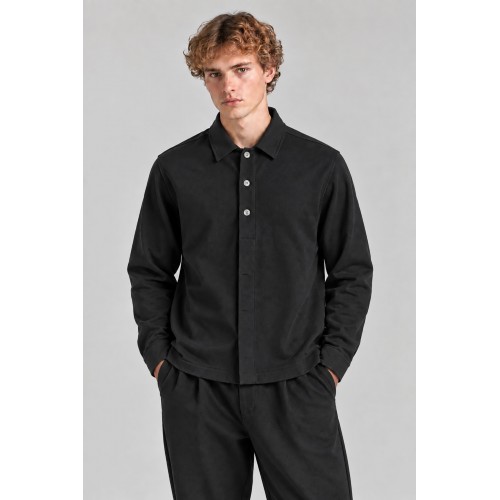 Πουκάμισο Overshirt Vittorio 300-2627-LUCIANO BLACK