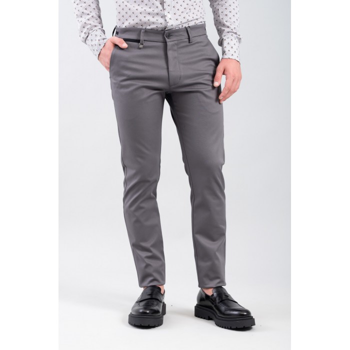 Παντελόνι Vittorio 500-2627-COMO Grey Chinos