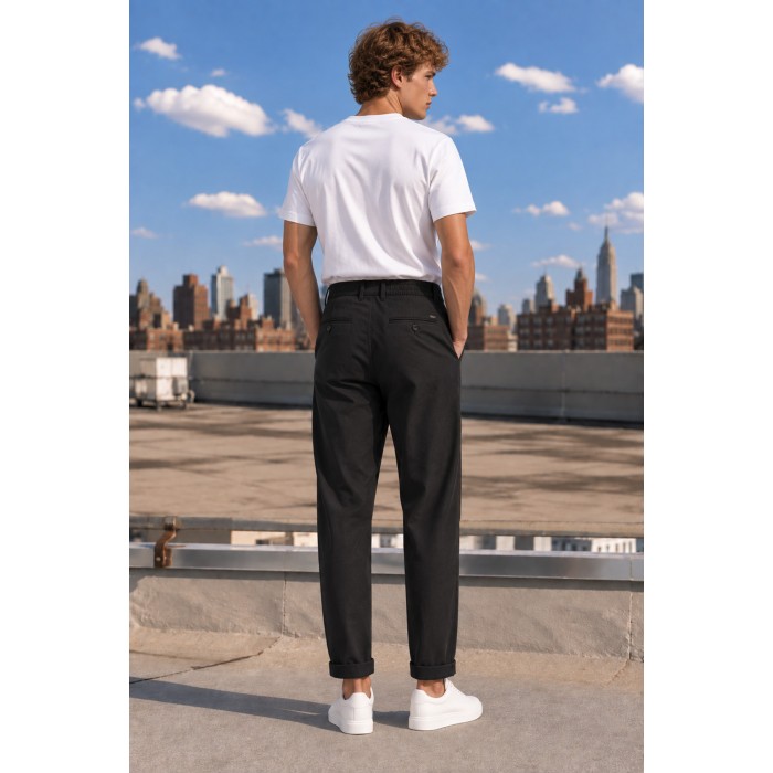 Παντελόνι Vittorio Vittorio 500-2627-PRIMO BLACK Chinos