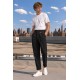Παντελόνι Vittorio Vittorio 500-2627-PRIMO BLACK Chinos