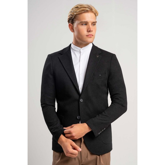Σακάκι Vittorio 900-2627-INVERNO BLACK Σακάκι-Κοστούμι 