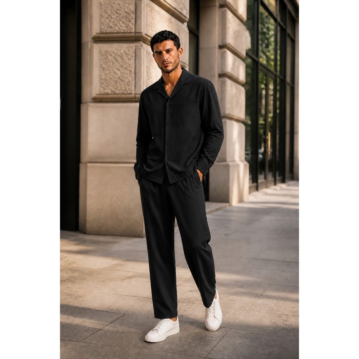 Παντελόνι Vittorio Vittorio 500-2627-VENTI BLACK Chinos
