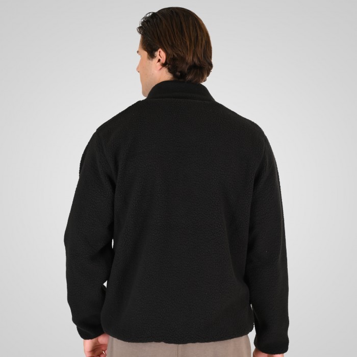 Ζακέτα Fleece Sherpa Rebase 262RFT-7080 Black Ζακέτες