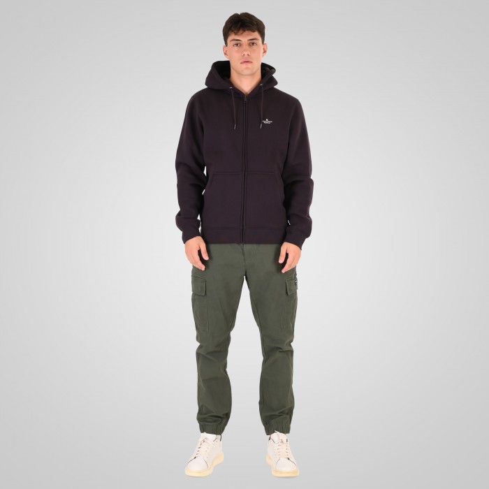 Ζακέτα Rebase 262RTOP-1122 Aubergine Ζακέτες