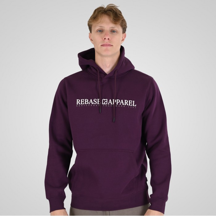 Φούτερ Rebase 262RTOP-1101 Dark Raspberry Φούτερ