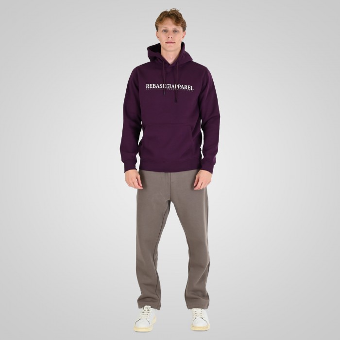 Φούτερ Rebase 262RTOP-1101 Dark Raspberry Φούτερ