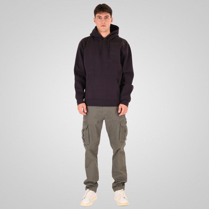 Φούτερ Rebase 262RTOP-1110 Aubergine Φούτερ