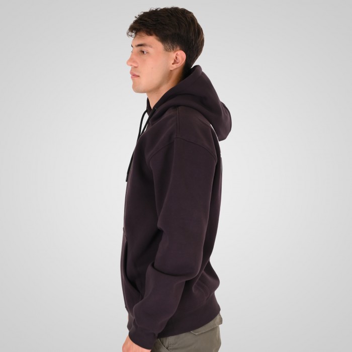 Φούτερ Rebase 262RTOP-1110 Aubergine Φούτερ