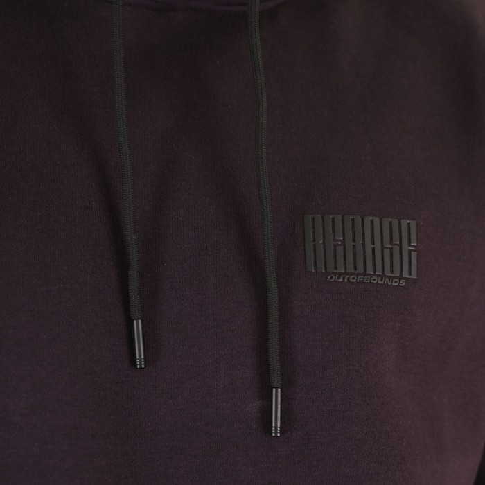 Φούτερ Rebase 262RTOP-1110 Aubergine Φούτερ