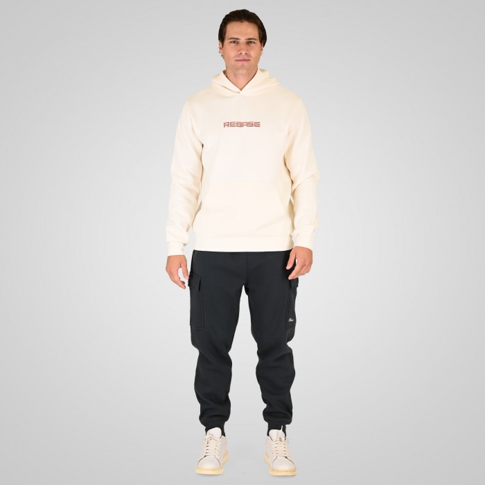 Φούτερ Rebase 262RTOP-1111 Polar White Φούτερ