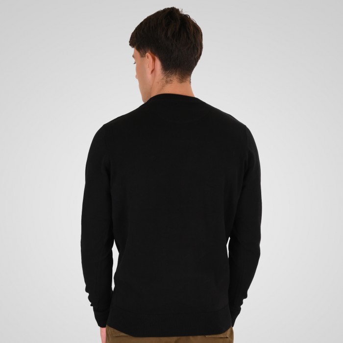 Πλεκτό Rebase 262RKNIT-8050 Black Πλεκτά